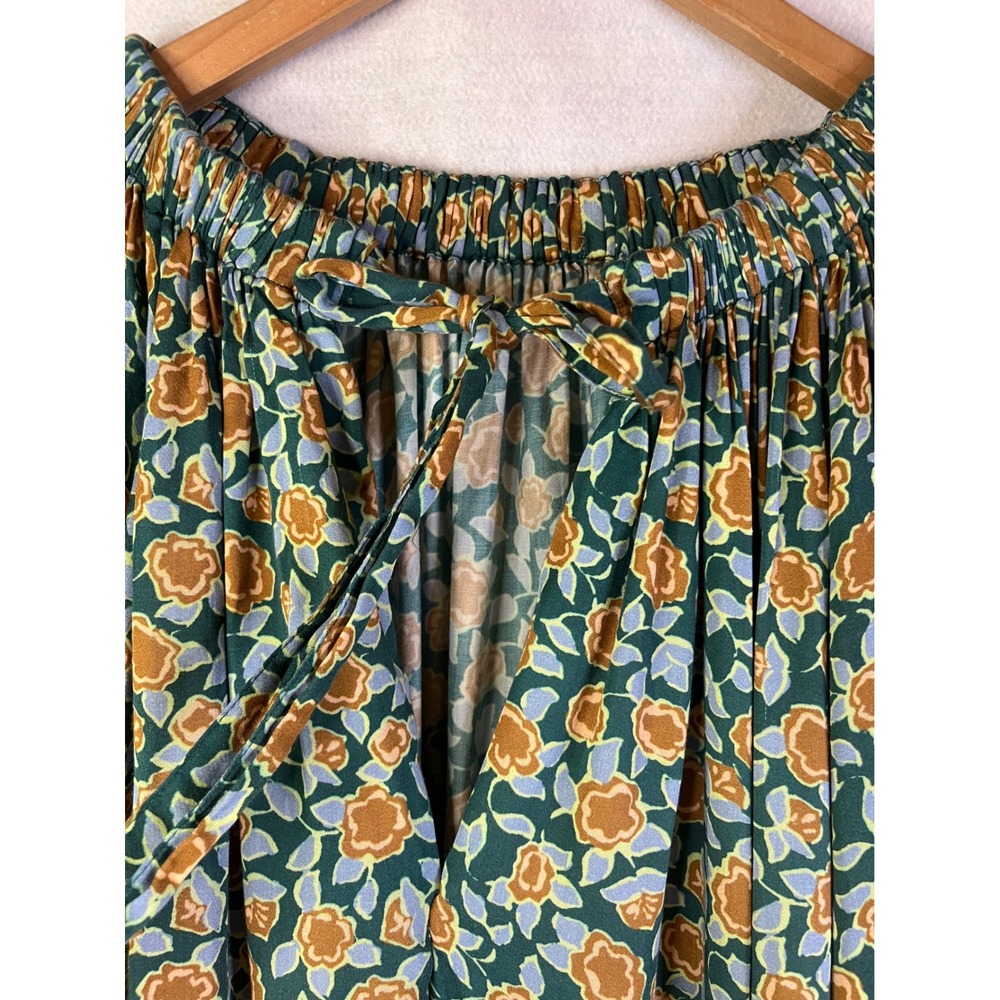 Anthropologie Omkia Mini Dress Balloon Sleeve Sz S - Picture 2 of 12
